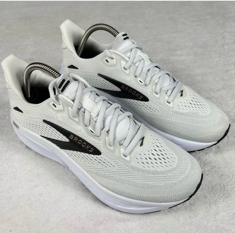 Brooks Ghost 18 Running Shoes White Sneakers size 10 - photo 5