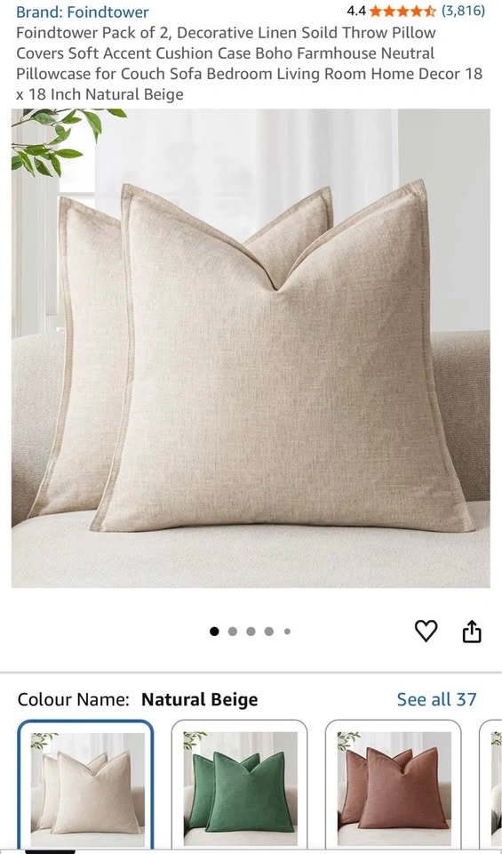 Throw Pillow Covers - photo 3
