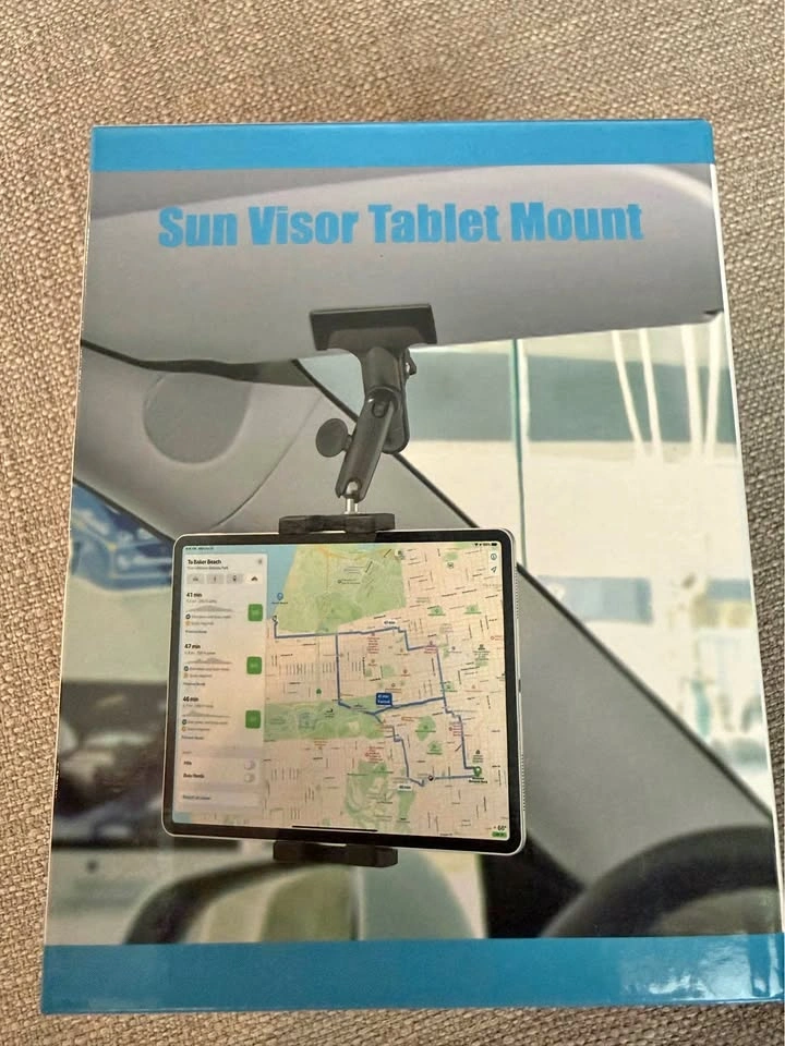 Sun Visor Tablet Mount