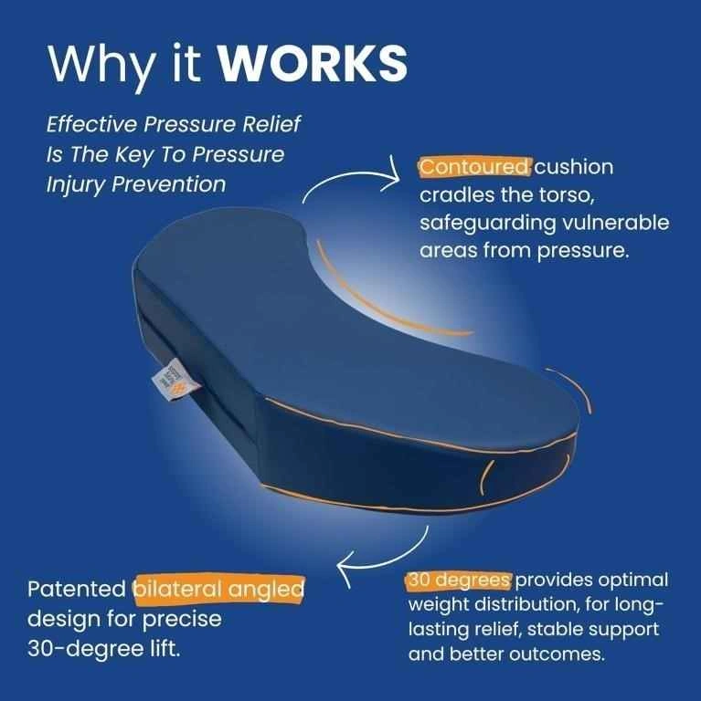 Bedsore Rescue Positioning Wedge Cushion – NEW | Standard Size - photo 3