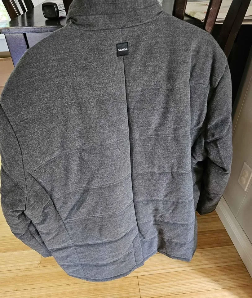 Calvin Klein Mens Wool Blend Coat Size XXL image indicator(2)