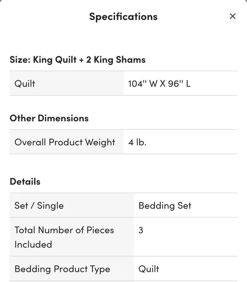 Abingdon Emilia Quilt Set -KING image indicator(2)