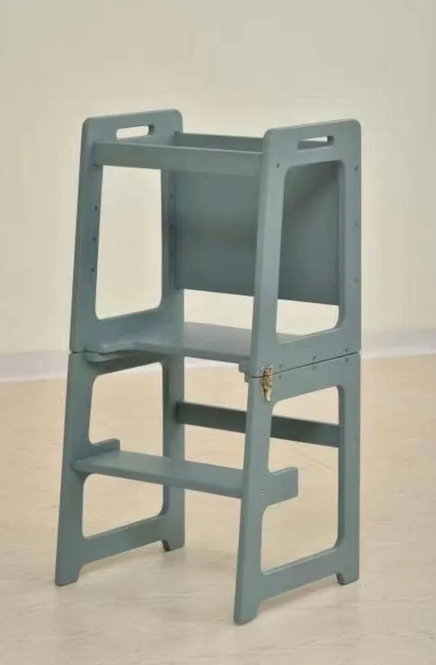 Orig $179 NEW Avenlur 4-in-1 Montessori Kitchen Tower/Desk/Stool image indicator(9)