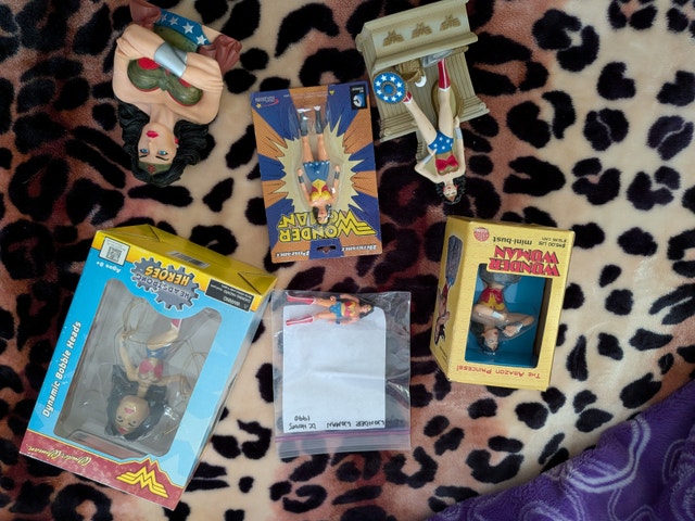 DC Comics Wonder Woman Collectible Figures and Busts