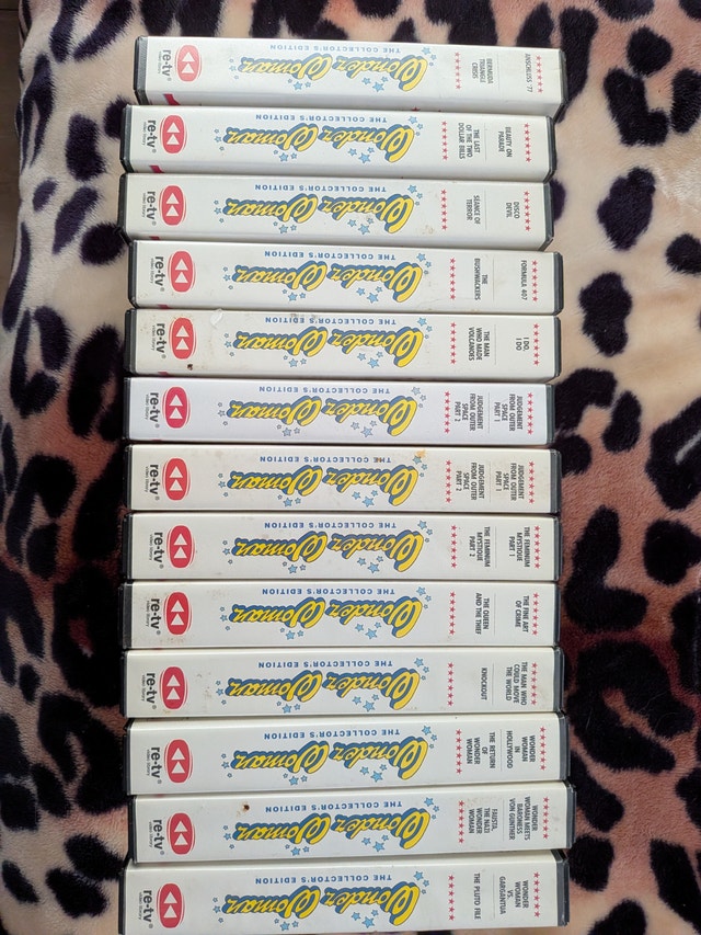 Wonder Woman The Collector's Edition VHS Tapes