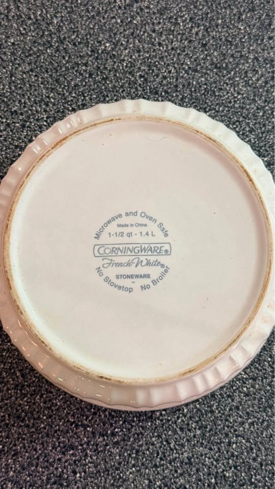 CorningWare French White Casserole Dish - photo 3