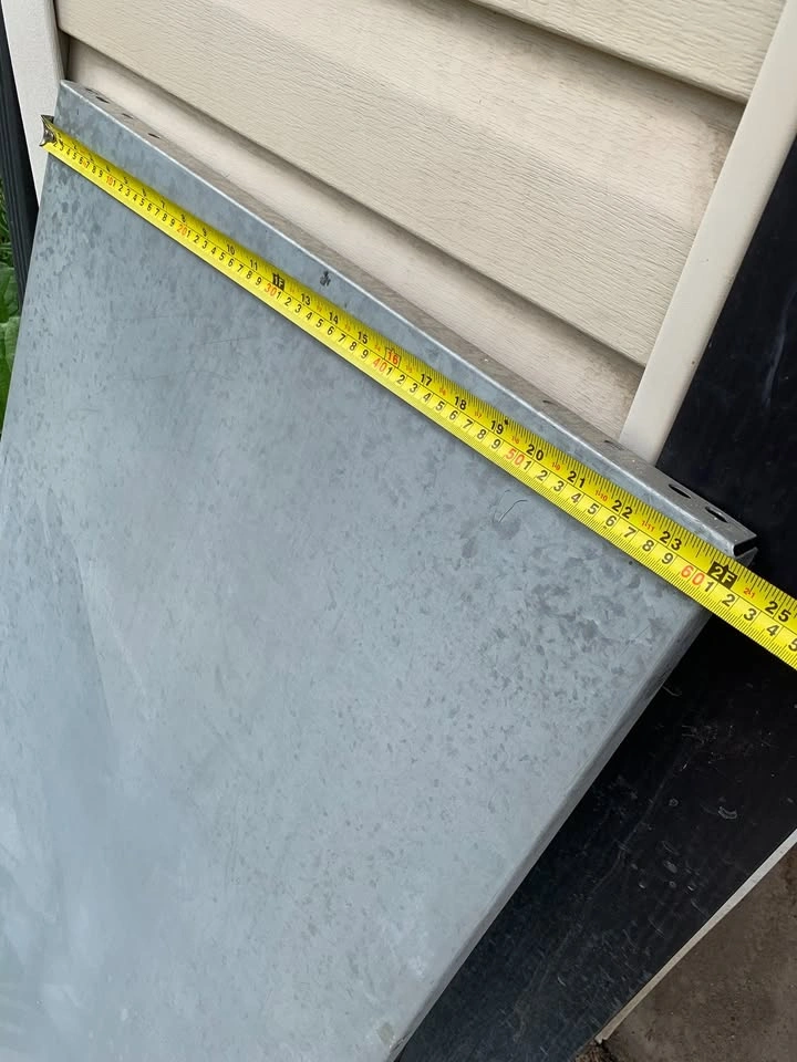 Shelf Panels Galvanized Steel 2ft x 4ft - photo 3