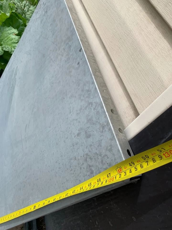 Shelf Panels Galvanized Steel 2ft x 4ft - photo 4