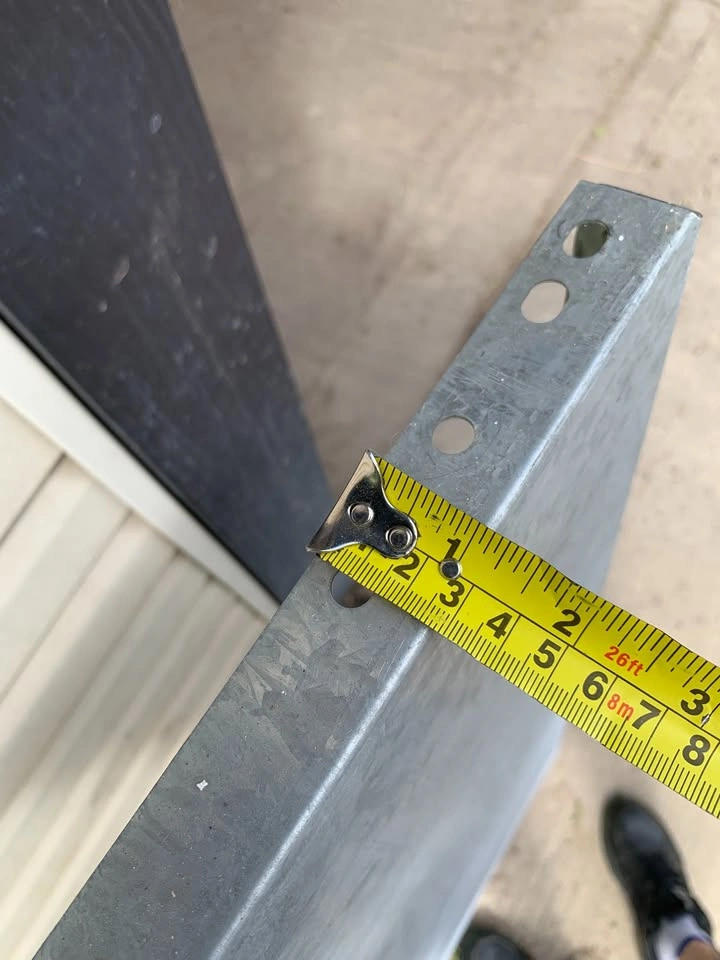 Shelf Panels Galvanized Steel 2ft x 4ft - photo 5