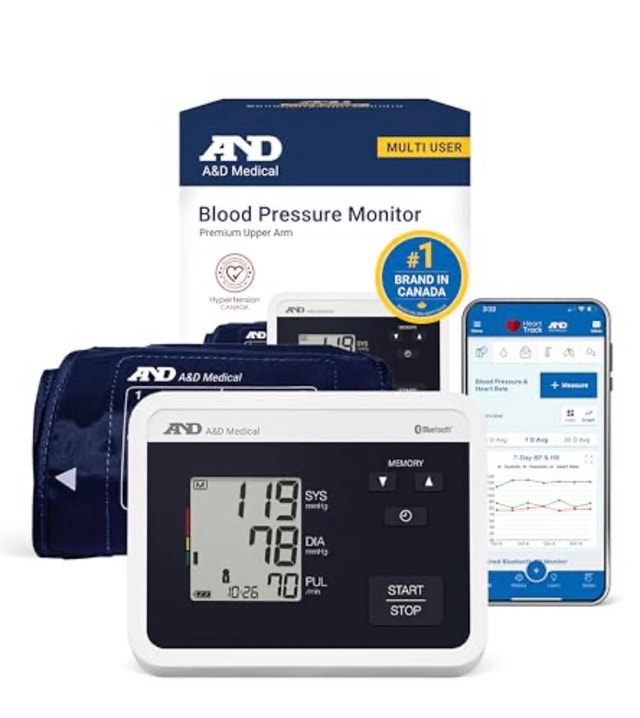 Brand New A&D Digital Precision Check BP Monitor