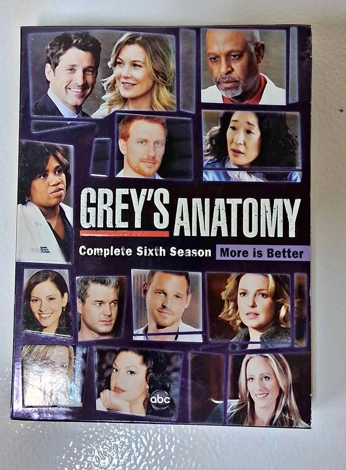 Grey's Anatomy: The Complete Sixth Season DVD Box Set