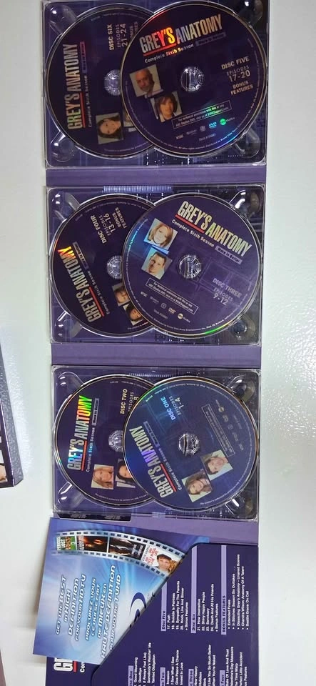 Grey's Anatomy: The Complete Sixth Season DVD Box Set - photo 3