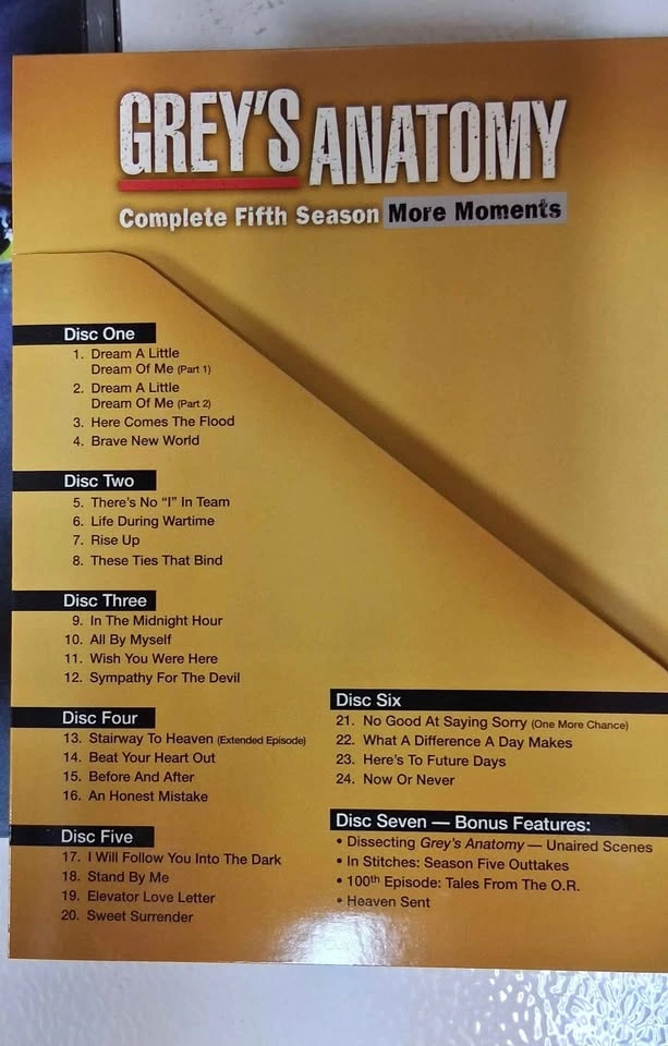 Grey's Anatomy Seasons 4 & 5 DVD Box Sets - photo 5