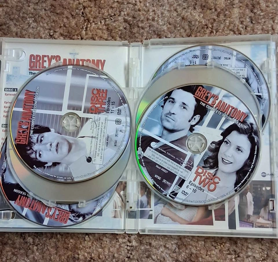 Grey's Anatomy: The Complete Second and Third Season DVD Set - photo 3