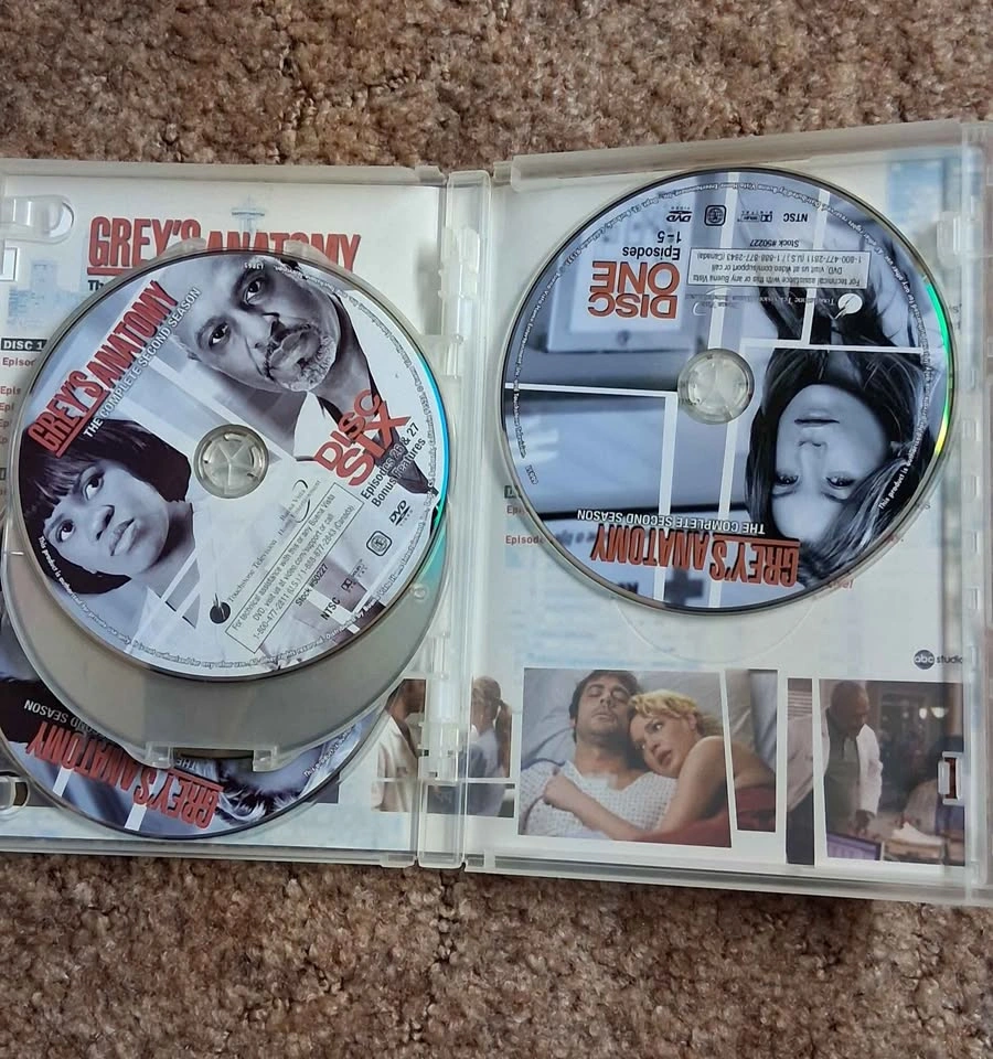 Grey's Anatomy: The Complete Second and Third Season DVD Set - photo 4