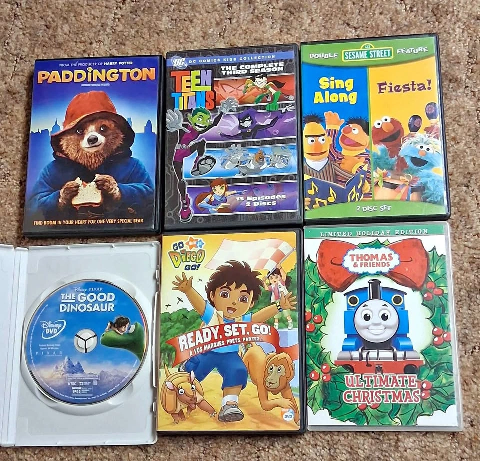 Kids DVD Collection: Paddington, Teen Titans, and more