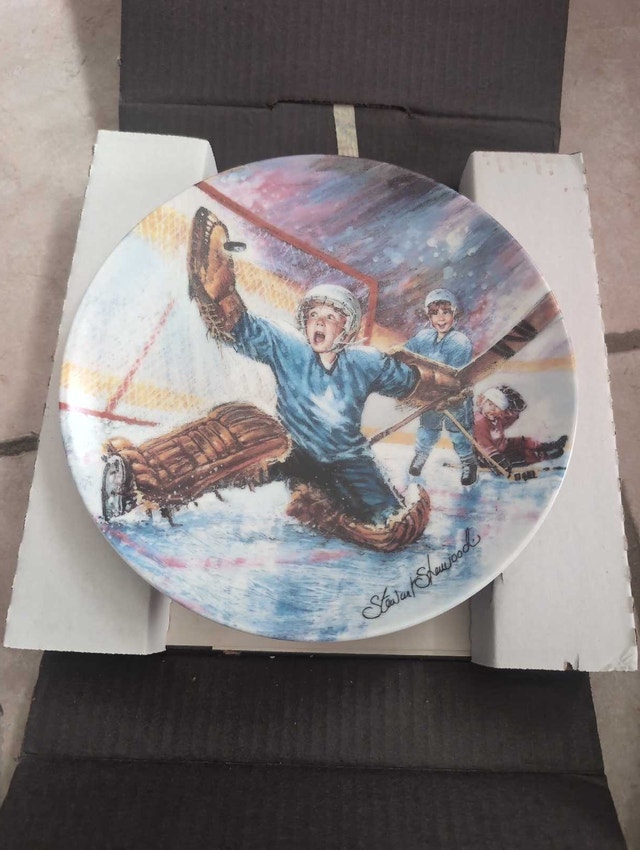 Hockey collectible plates - photo 2