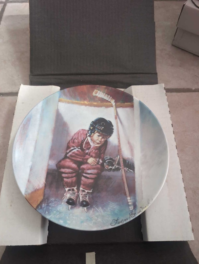 Hockey collectible plates - photo 4