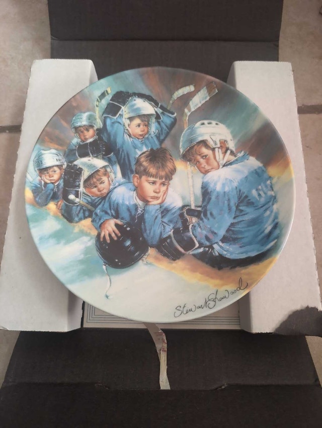 Hockey collectible plates - photo 5