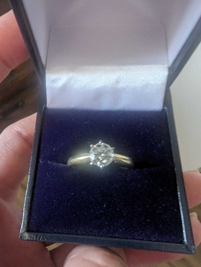 14k gold Engagement Ring