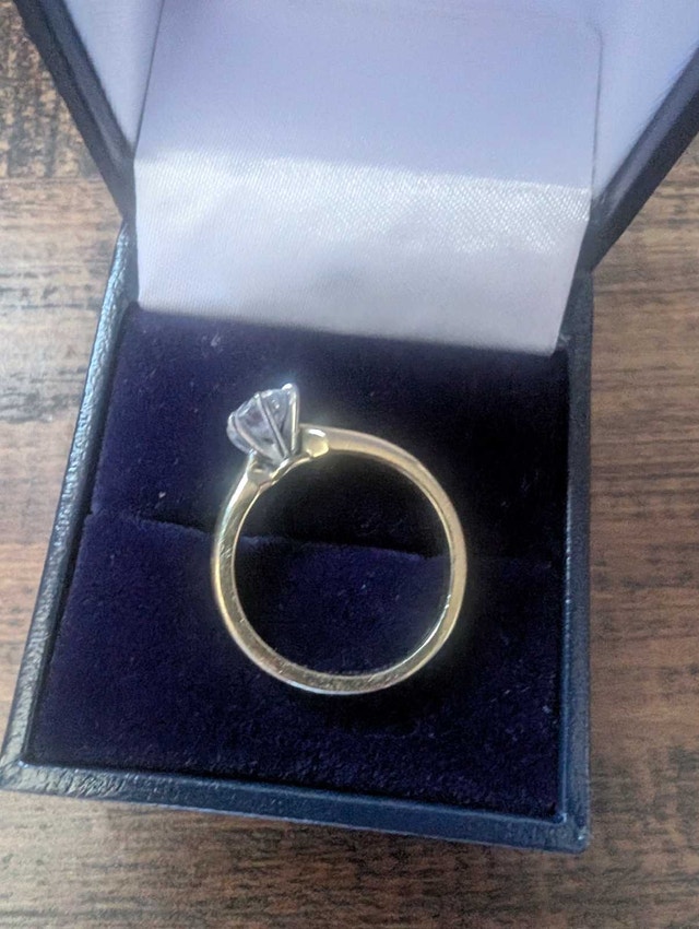 14k gold Engagement Ring - photo 3