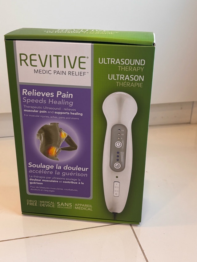 Revitive Medic Pain Relief Ultrasound Therapy - Brand New - photo 2