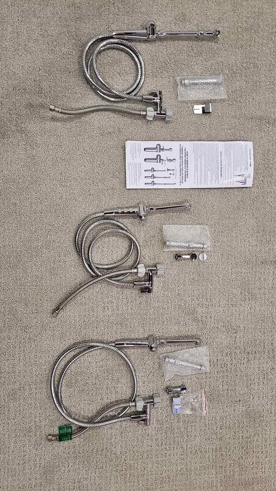 Hand held bidet set (x3)