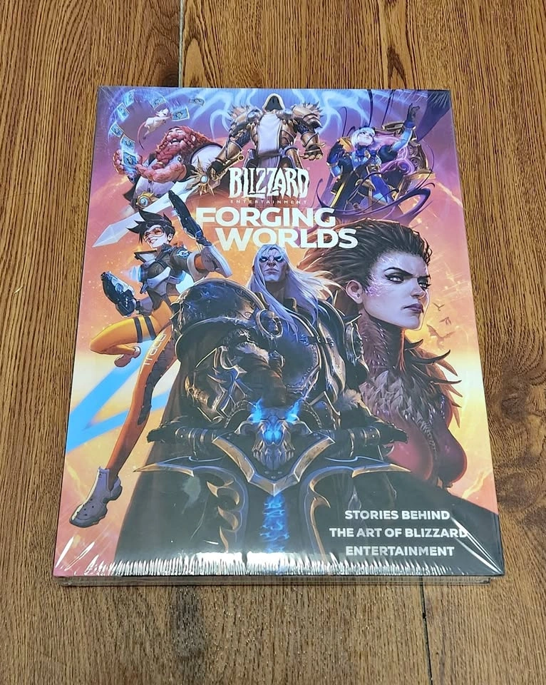 Brand New Sealed - Blizzard Art Book - Forging Worlds