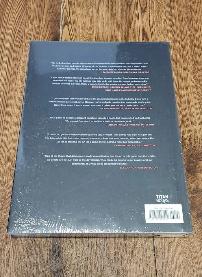 Brand New Sealed - Blizzard Art Book - Forging Worlds - photo 2