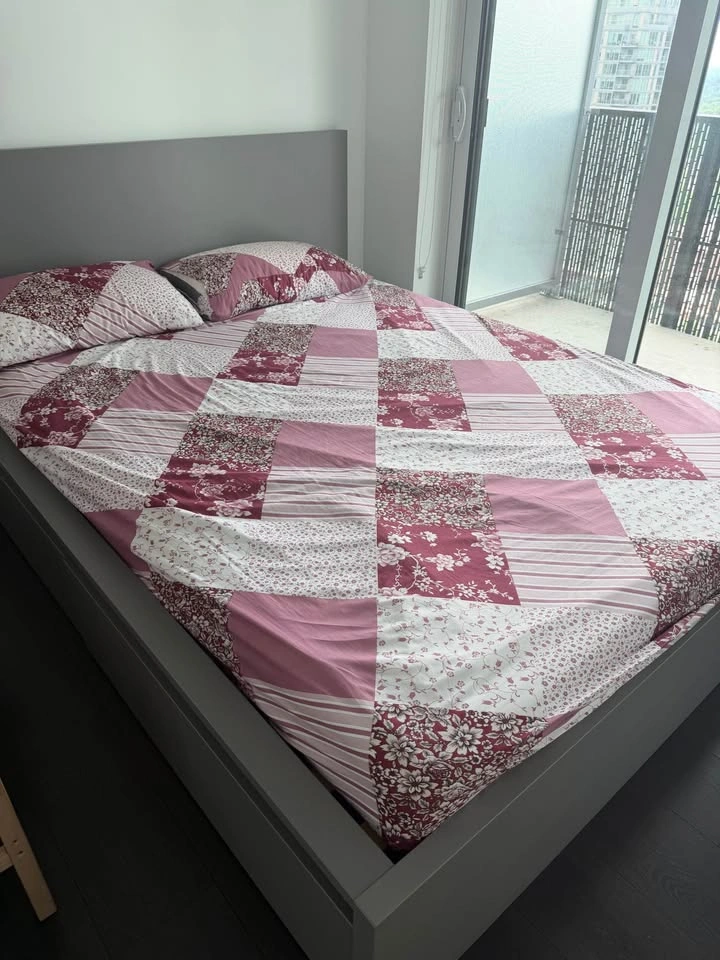 IKEA MALM Bed Frame with 4 Storage Drawers - photo 3
