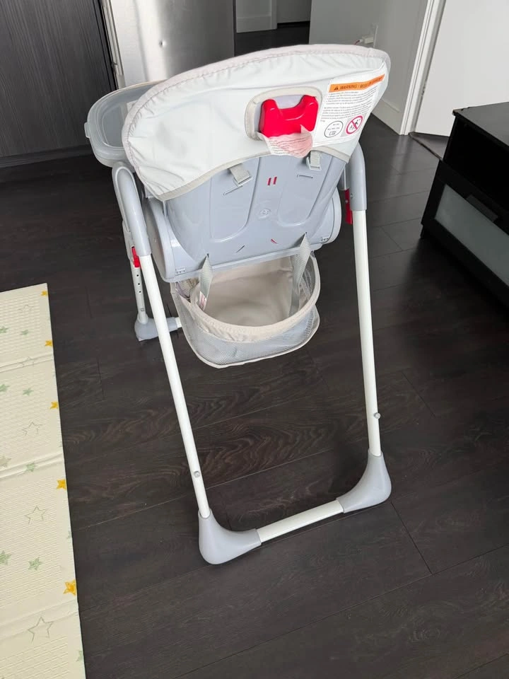 Living Basics High Chair with Forest Animal Pattern - photo 2