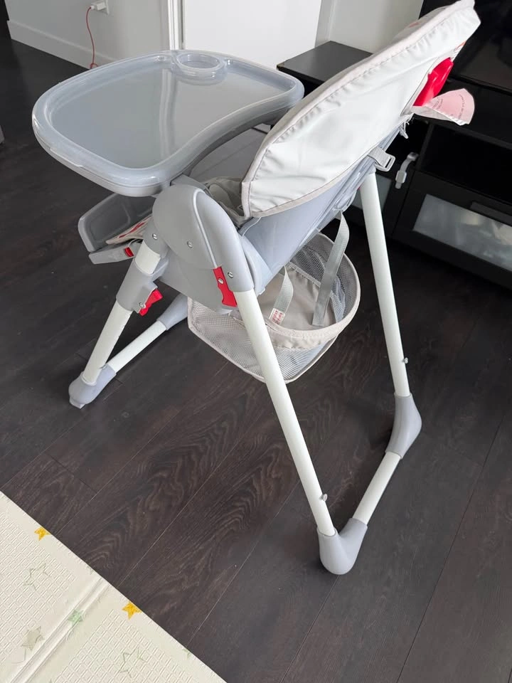 Living Basics High Chair with Forest Animal Pattern - photo 4