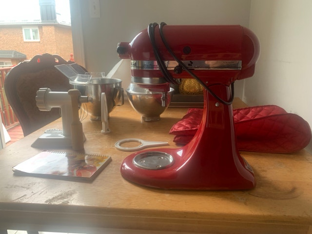 Like NEW kitchenaid artisan mixer comes with meat - photo 5