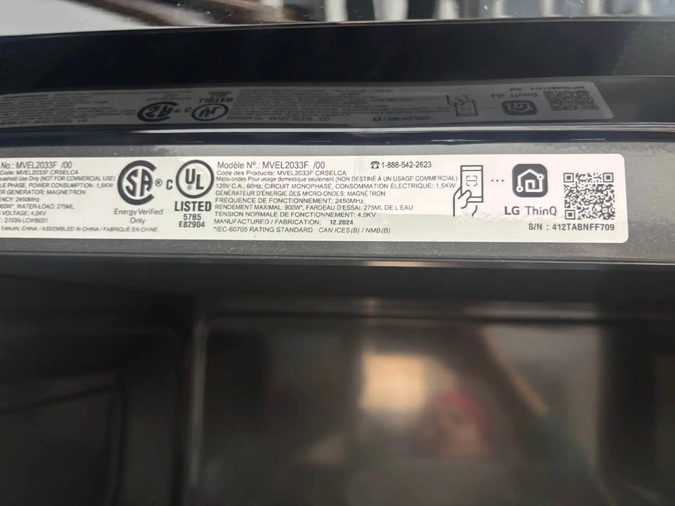 Brand new LG microwave / Washer dryer - photo 5