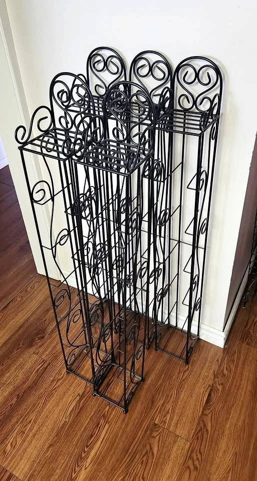 CD Tower Rack - Set of 5 - Iron Material