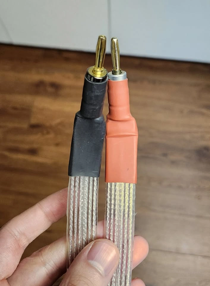 Speaker Jumper Cables – 10 inches - Gold Plated – Pair - photo 2