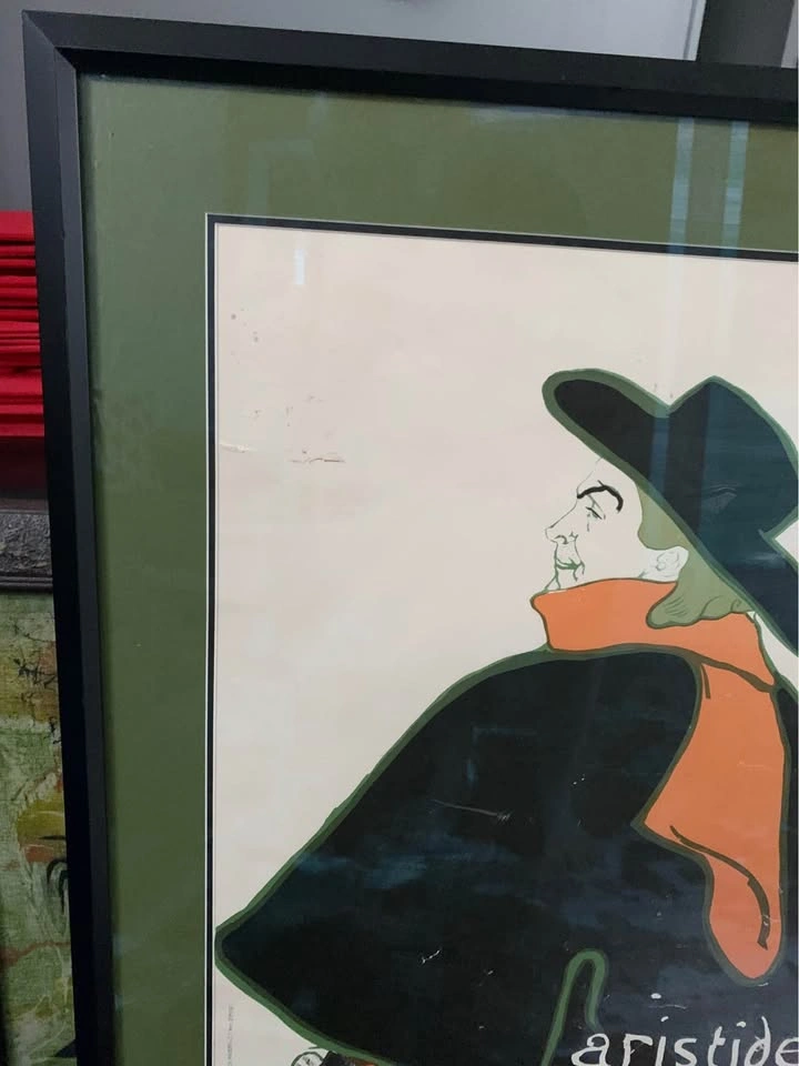 Henri de Toulouse-Lautrec "Aristide Bruant" Framed Art Print - photo 4