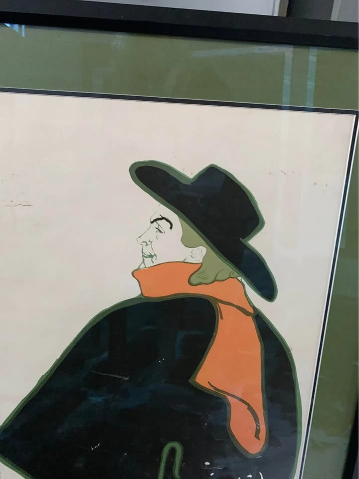 Henri de Toulouse-Lautrec "Aristide Bruant" Framed Art Print - photo 5