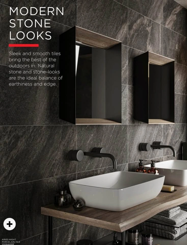 12x24 Montalcino Aries Night Porcelain Tiles (2 Boxes) - photo 4