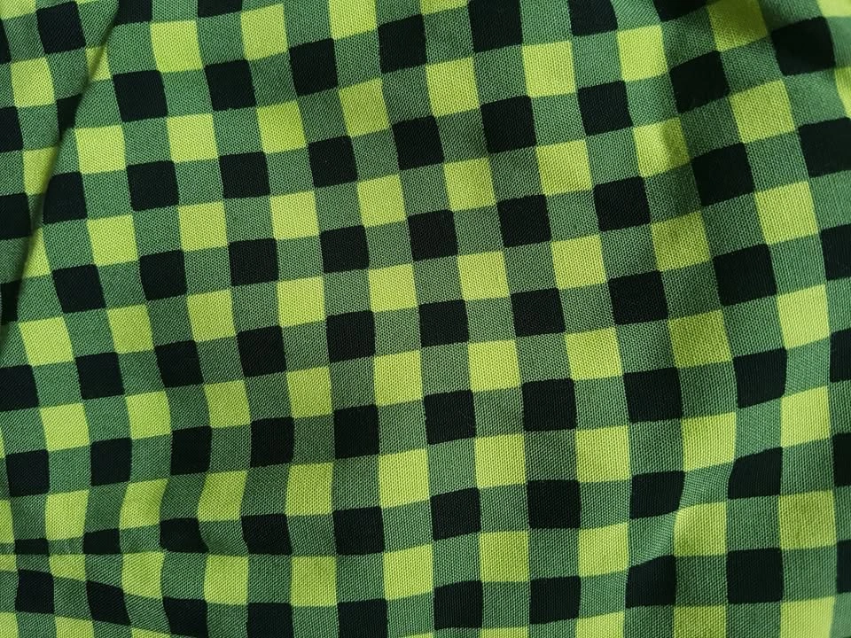 green checkered Motel XL y2k button dress - photo 3