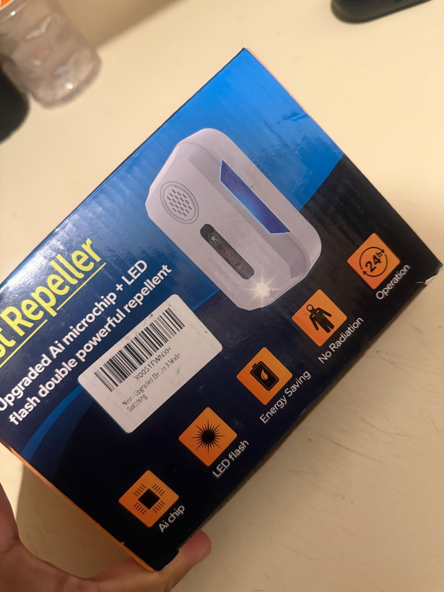 Ultrasonic Mosquito & Insect Repellent Indoor Plug-in