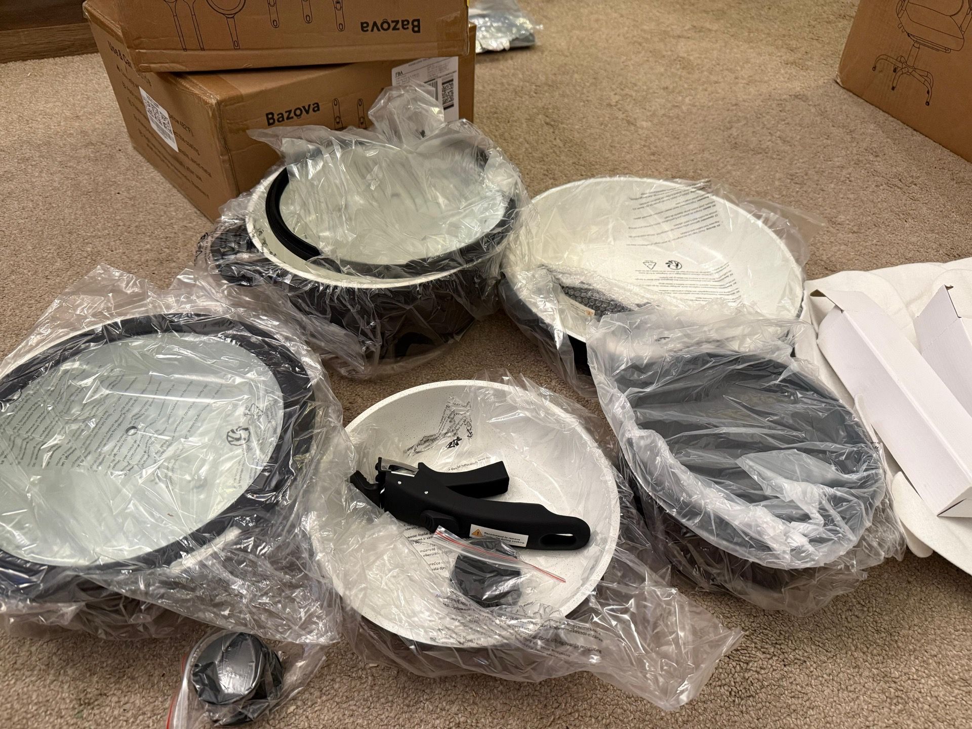 Ceramic Cookware Set with Removable Handles - photo 2
