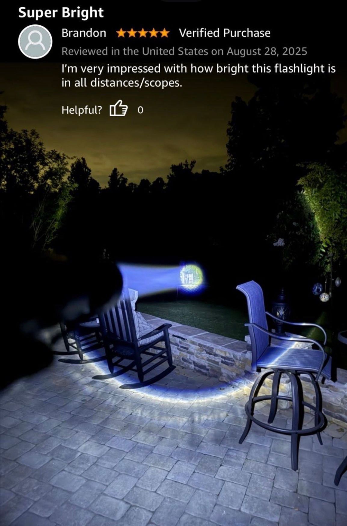 90000LM Rechargeable LED Flashlight with LCD Display - photo 5