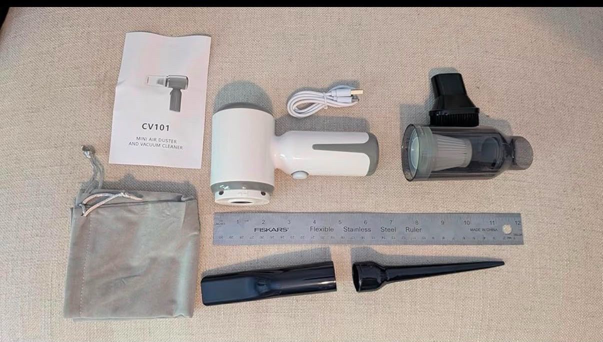 3-in-1 Cordless Car Vacuum & Air Duster Blower - photo 3