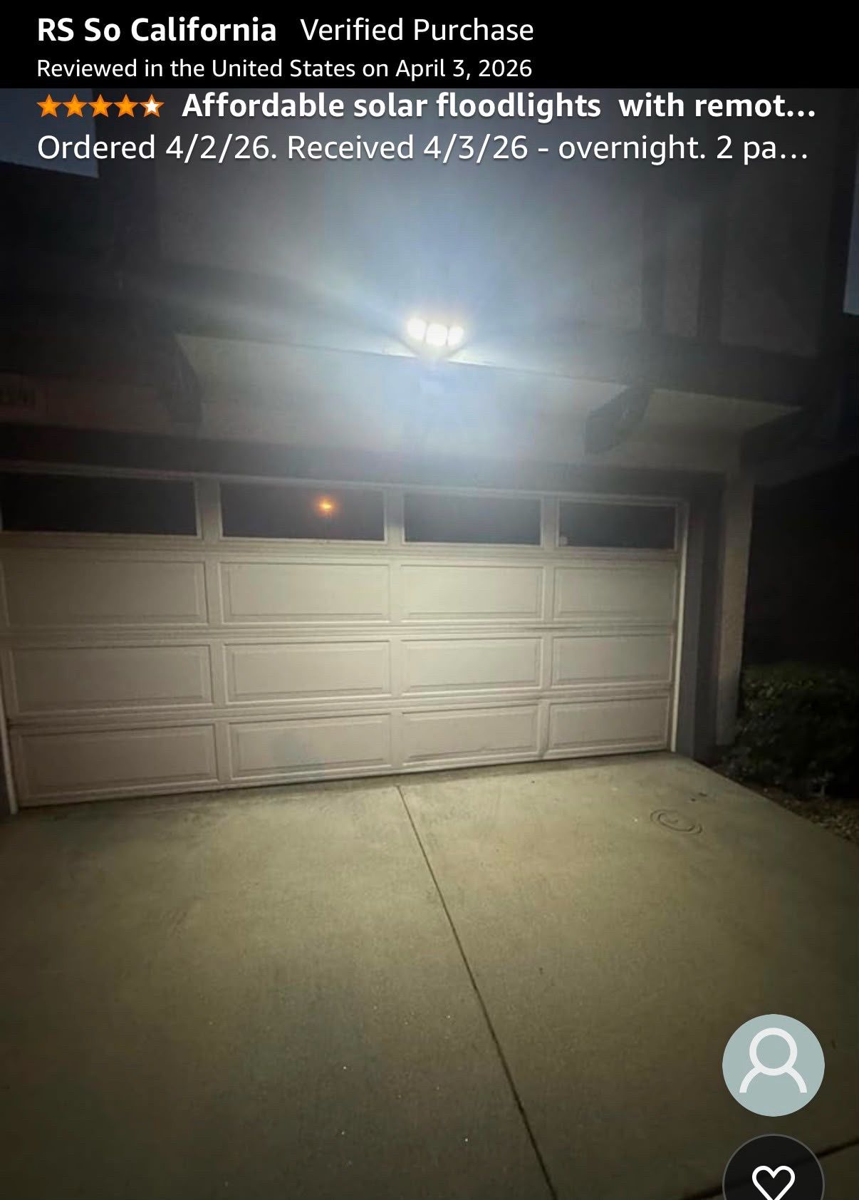 2 Solar Outdoor 3500LM 280 LED Security Lights with Remote - photo 4