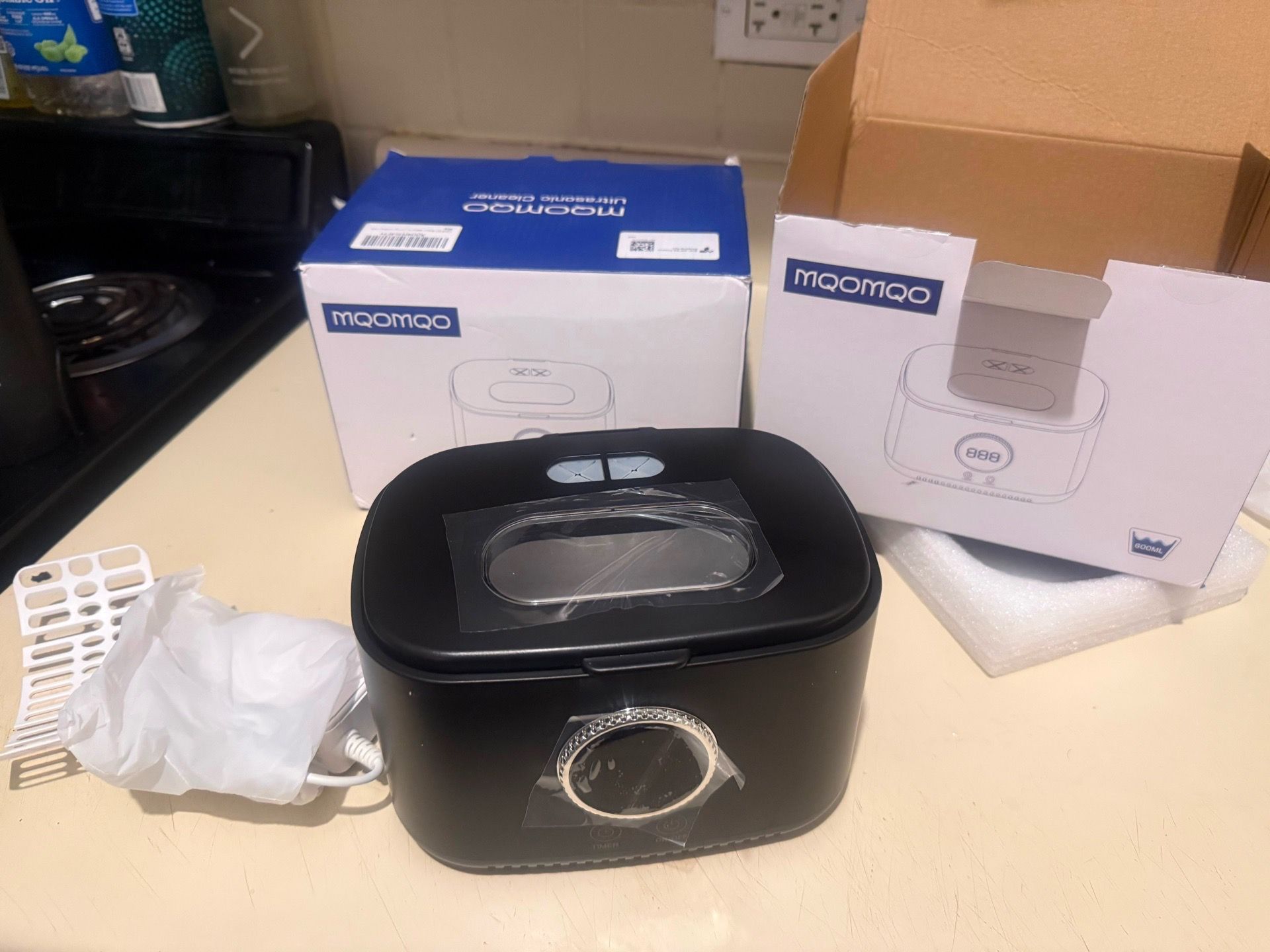 Ultrasonic Jewelry Cleaner 47kHz 20 oz with UV Light - photo 3