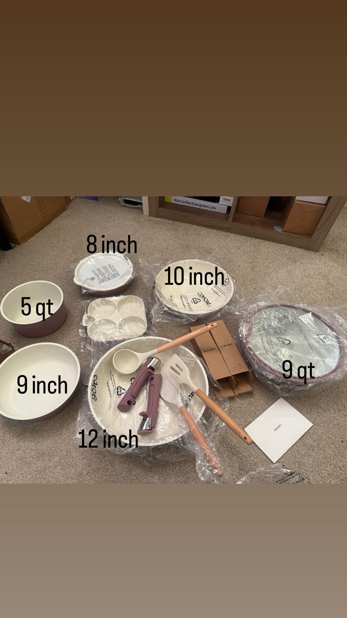 Nonstick Cookware Set with Detachable Handles - photo 2
