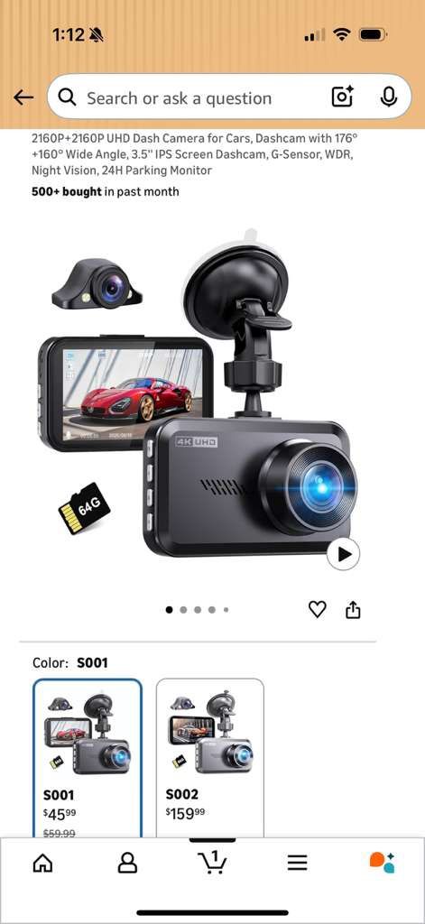 Dash Cam Front 1080P FHD 2.45" Dash Camera - photo 2