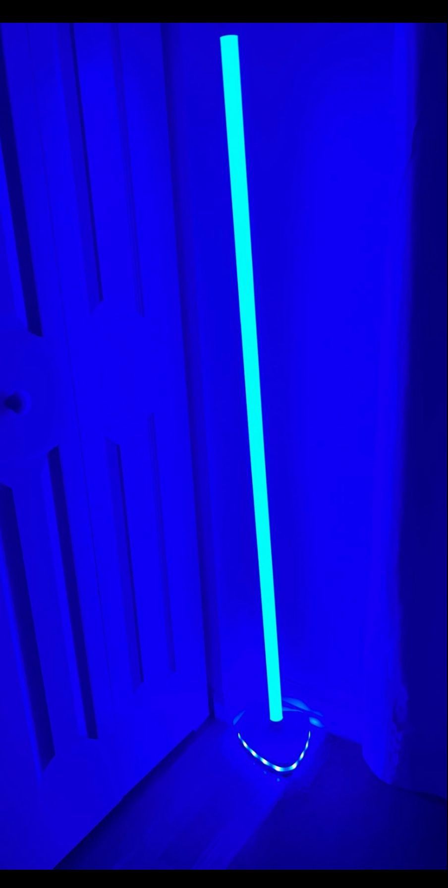 Smart RGB LED Corner Floor Lamp with Remote and App - photo 4