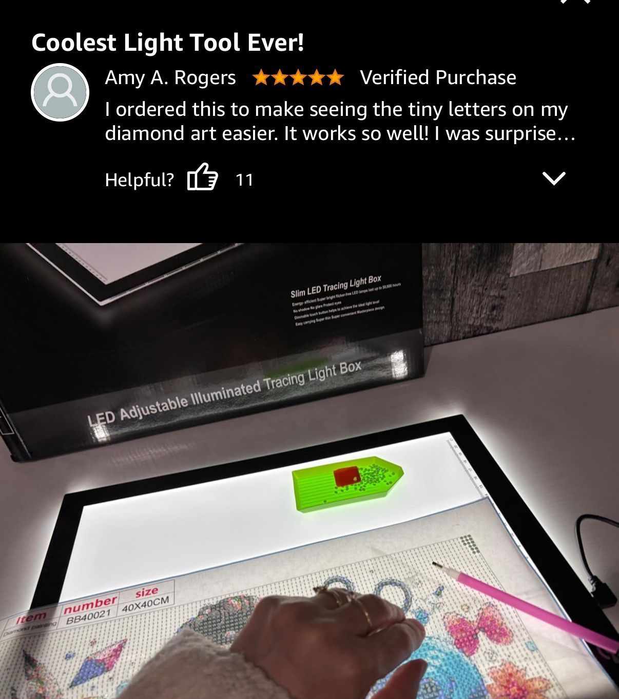 Rechargeable Tracing Light Box LED Tracer Pad - photo 5